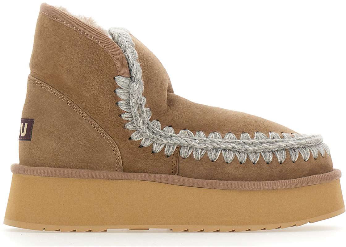 MOU Boots Beige Beige