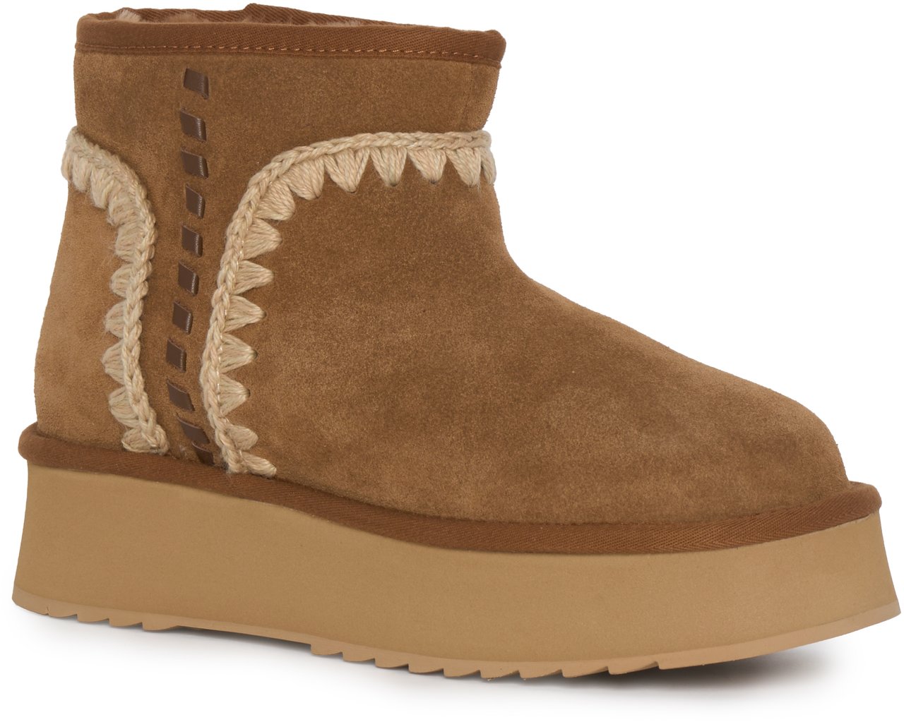 MOU Boots Beige Beige