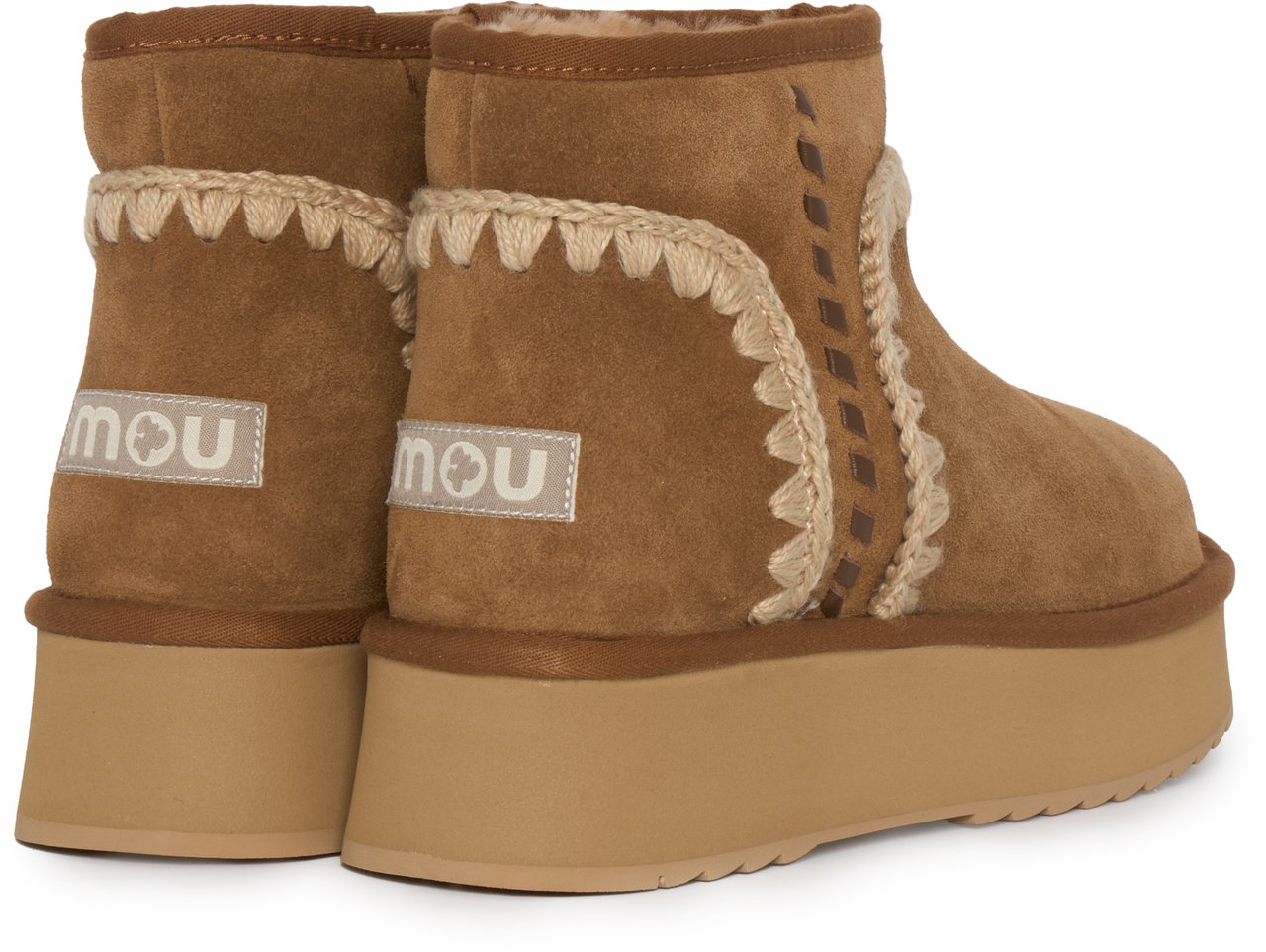 MOU Boots Beige Beige