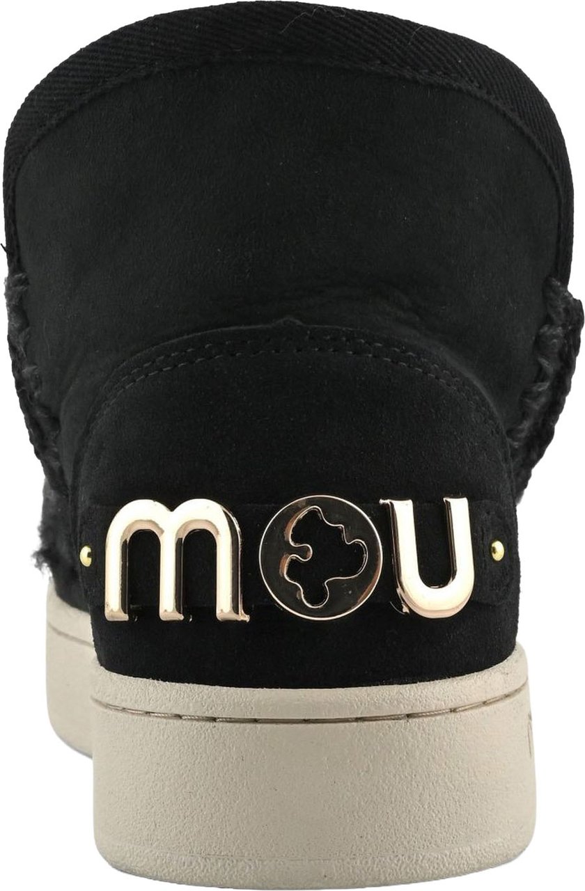MOU Sneakers Black/Black Zwart