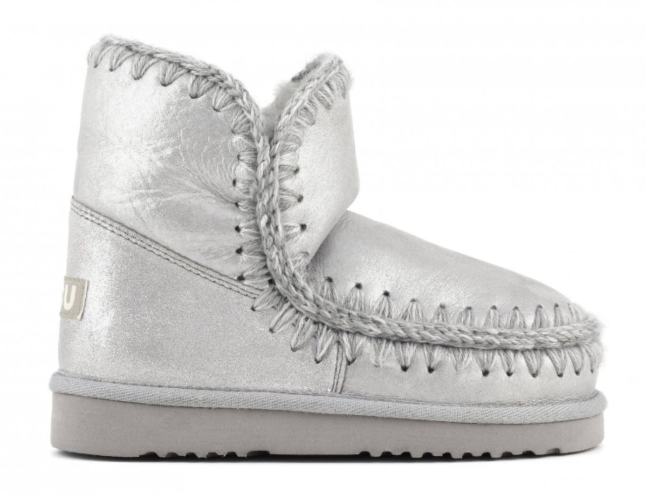 MOU Mou Eskimo 18 Pantoffels Zilver Mu.fw101001c Zilver