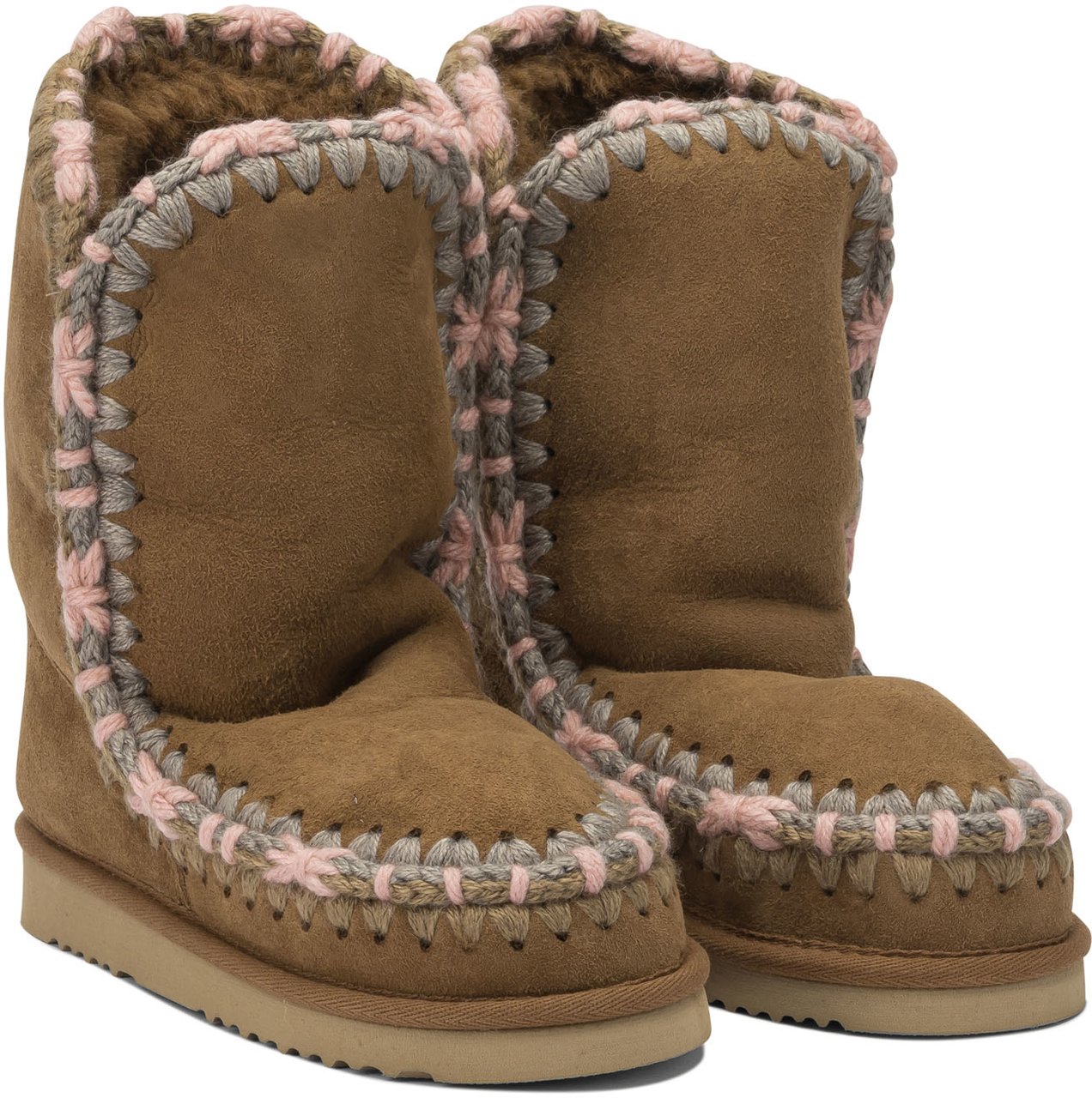 MOU Ankle boots Beige