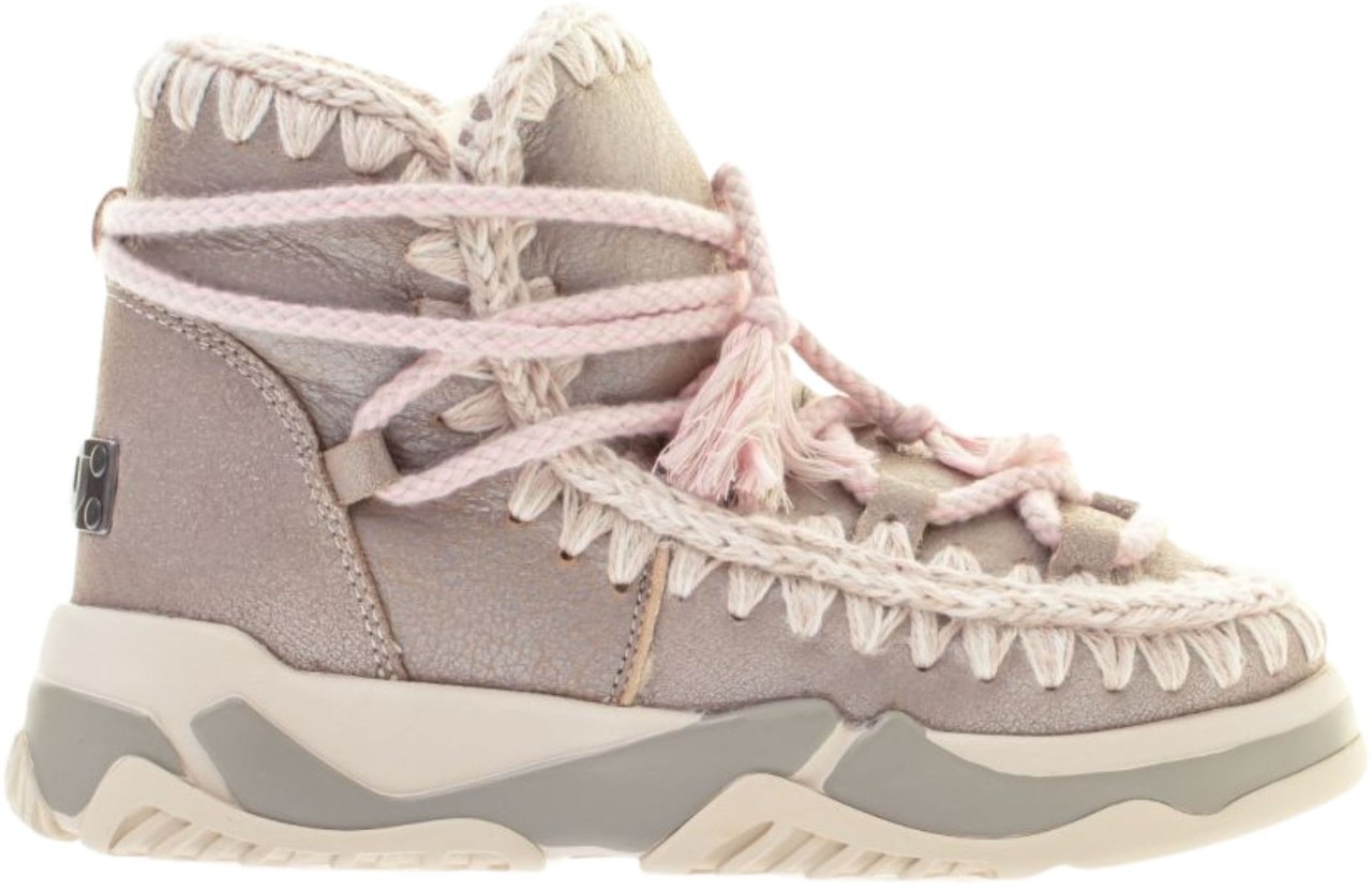 MOU Mou Trainer 02 Scoubidoo Lace Sneakers Zilver Mu.fw201024b Zilver
