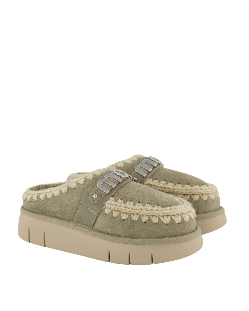 MOU Dames Bounce Clog Laurel Oak Groen