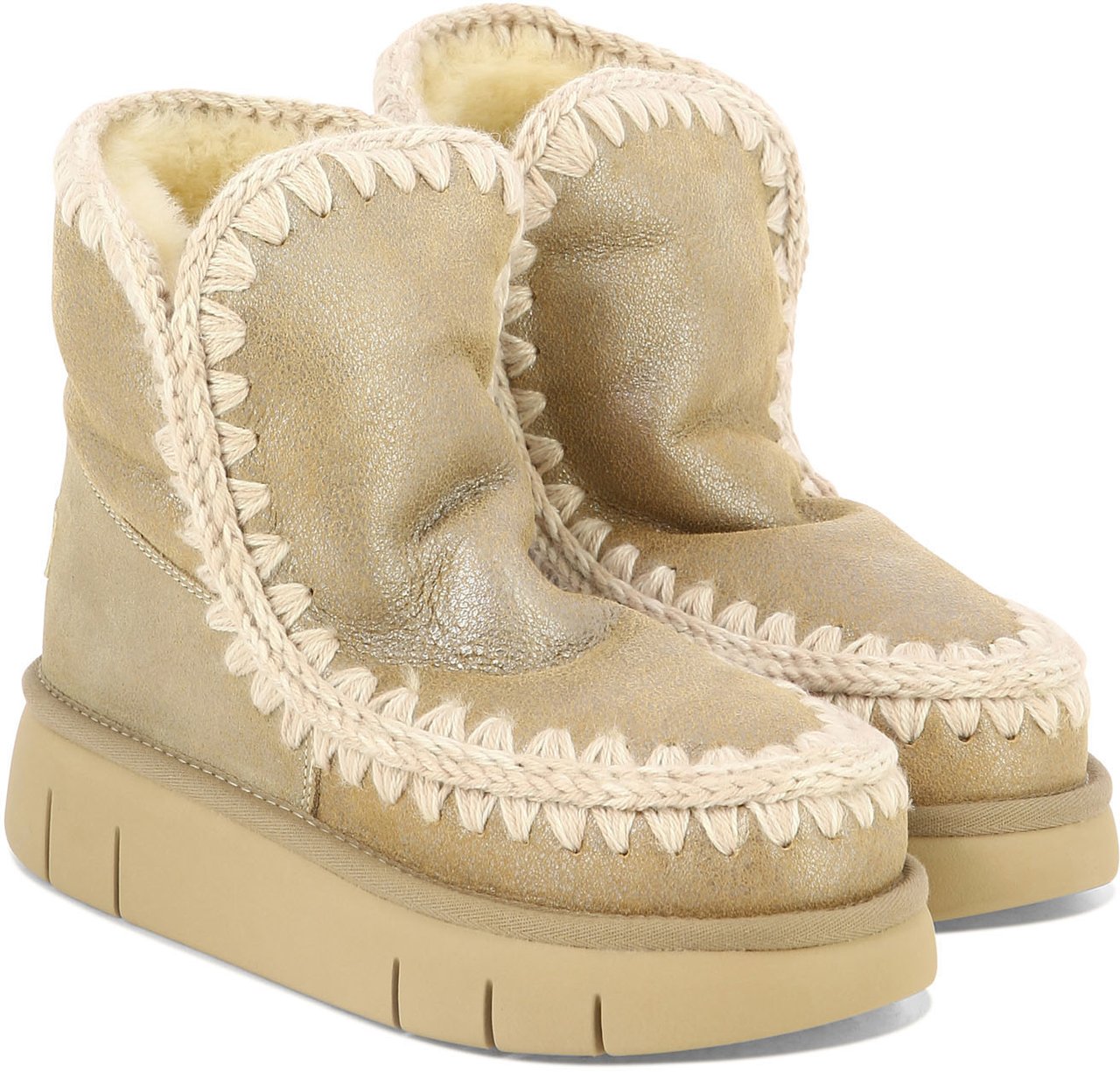MOU Ankle boots Beige