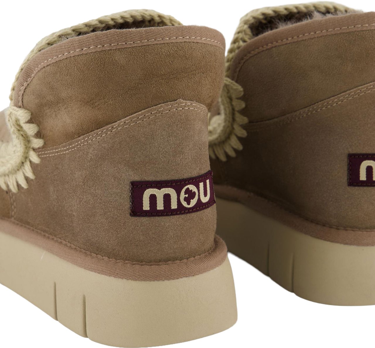 Mou Dames Eskimo Bounce Sneaker Elephant enkellaarsjes Grijs