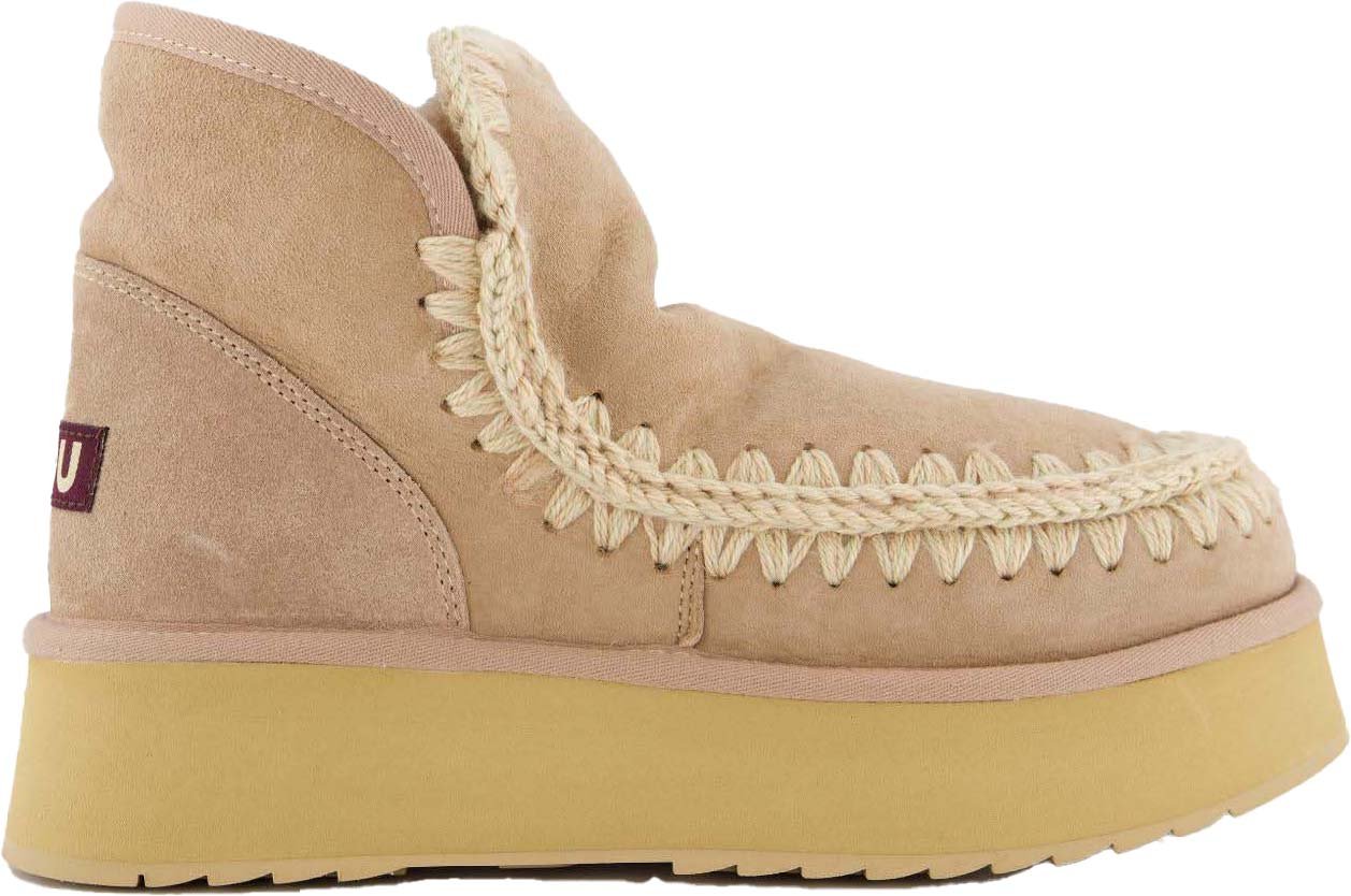 MOU Dames Mini Eskimo Platform Camel Bruin
