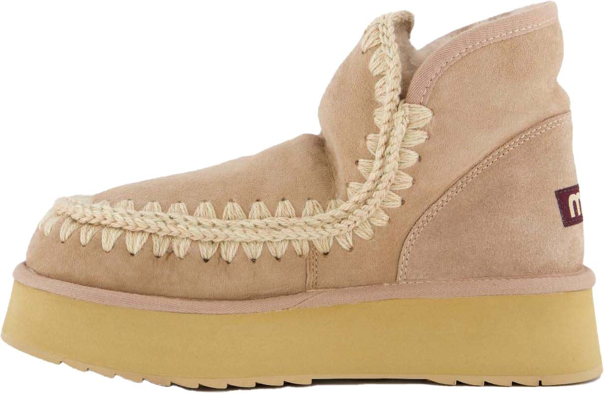 MOU Dames Mini Eskimo Platform Camel Bruin