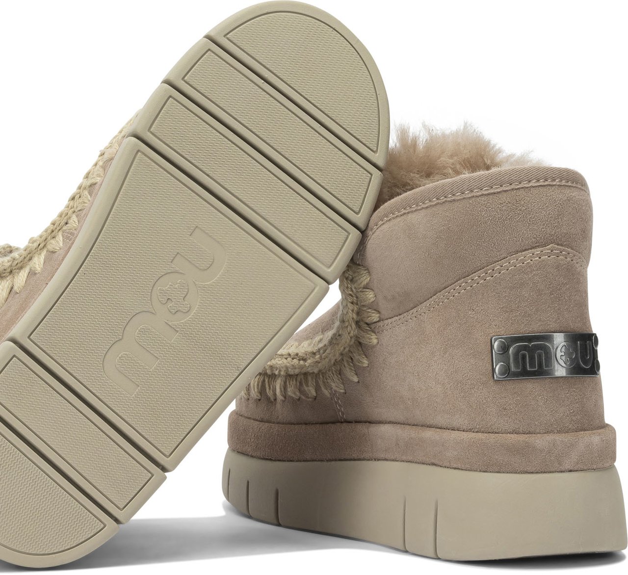 MOU Ankle boots Beige