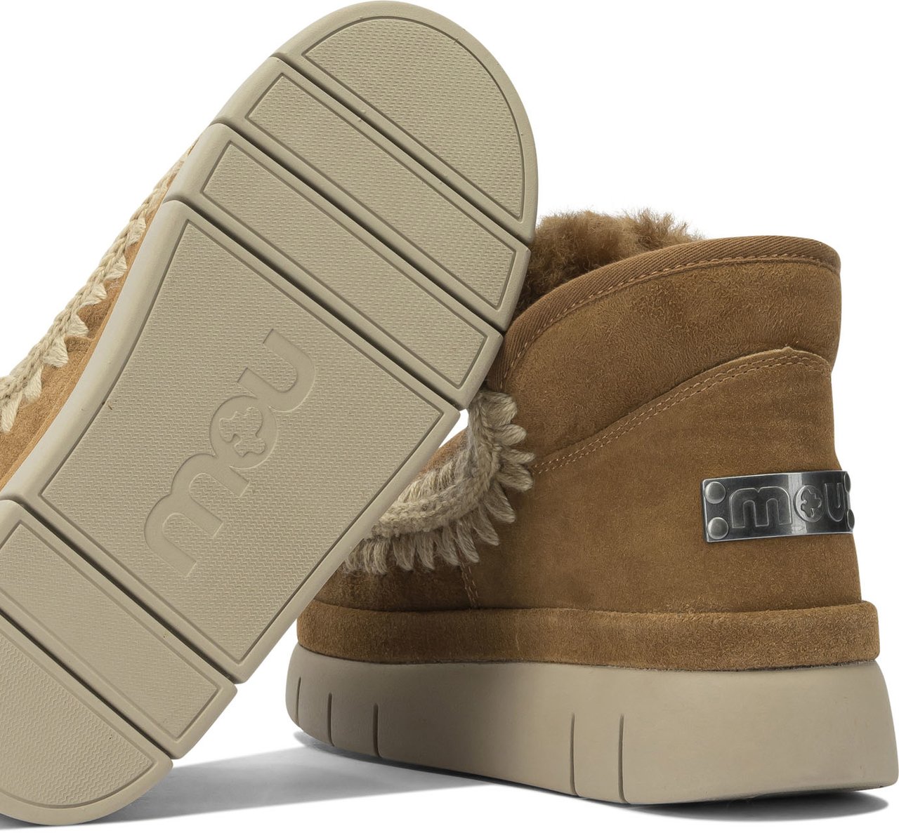 MOU Ankle boots Beige