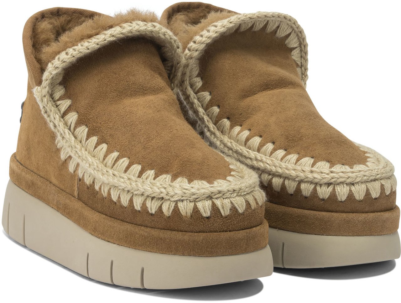 MOU Ankle boots Beige