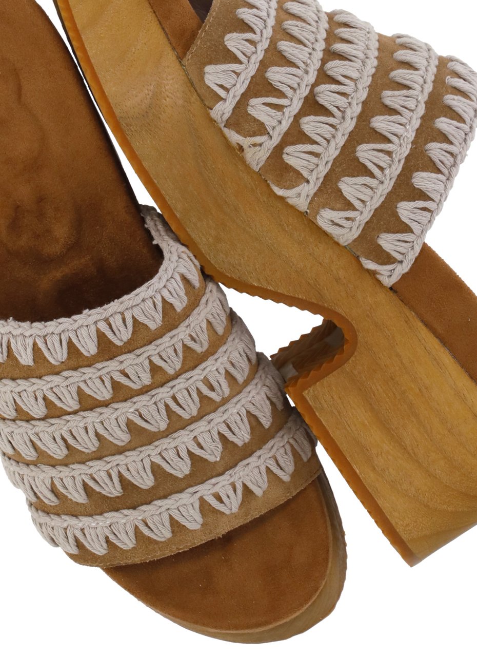 MOU Sandals Brown Beige