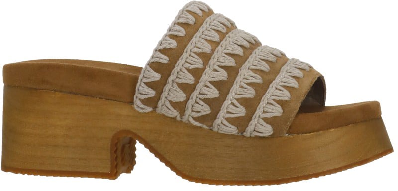MOU Sandals Brown Beige