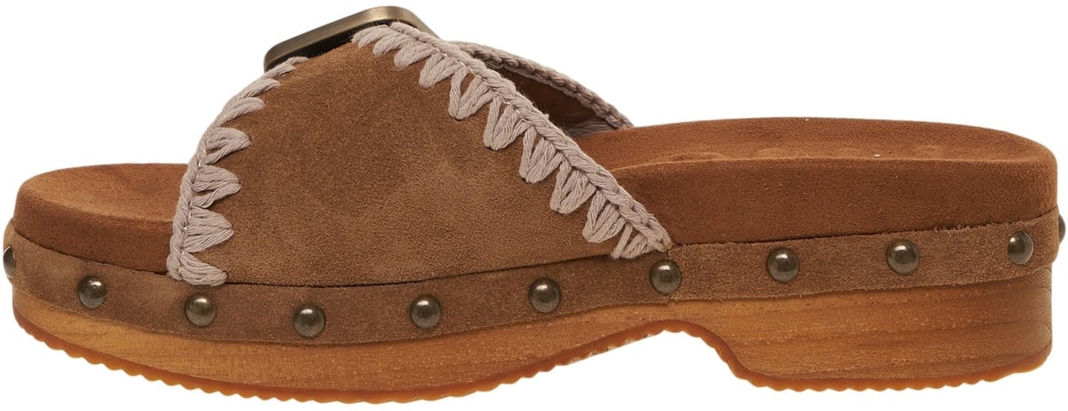 MOU Suede sandals Bruin