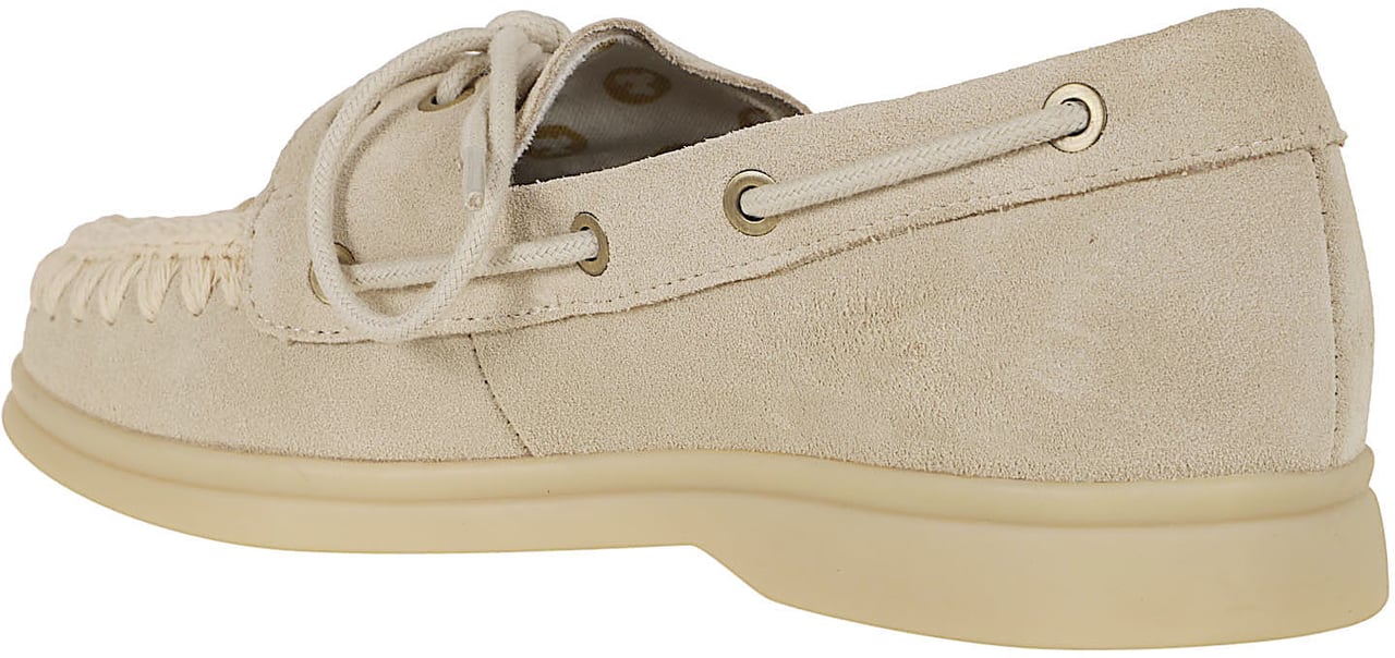 MOU Suede moccasin Beige