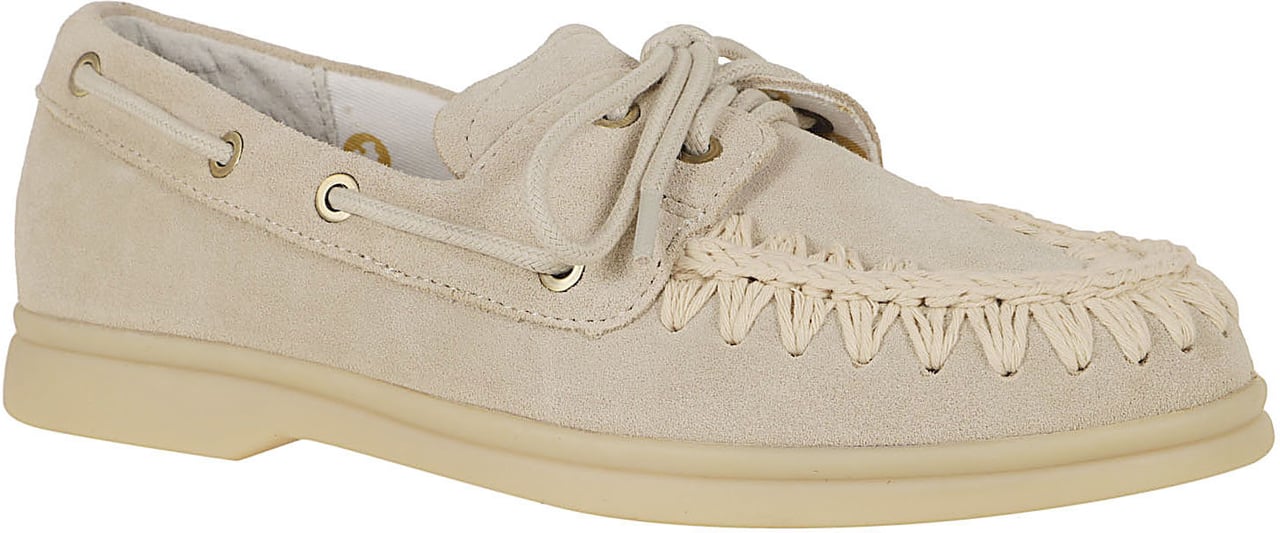 MOU Suede moccasin Beige
