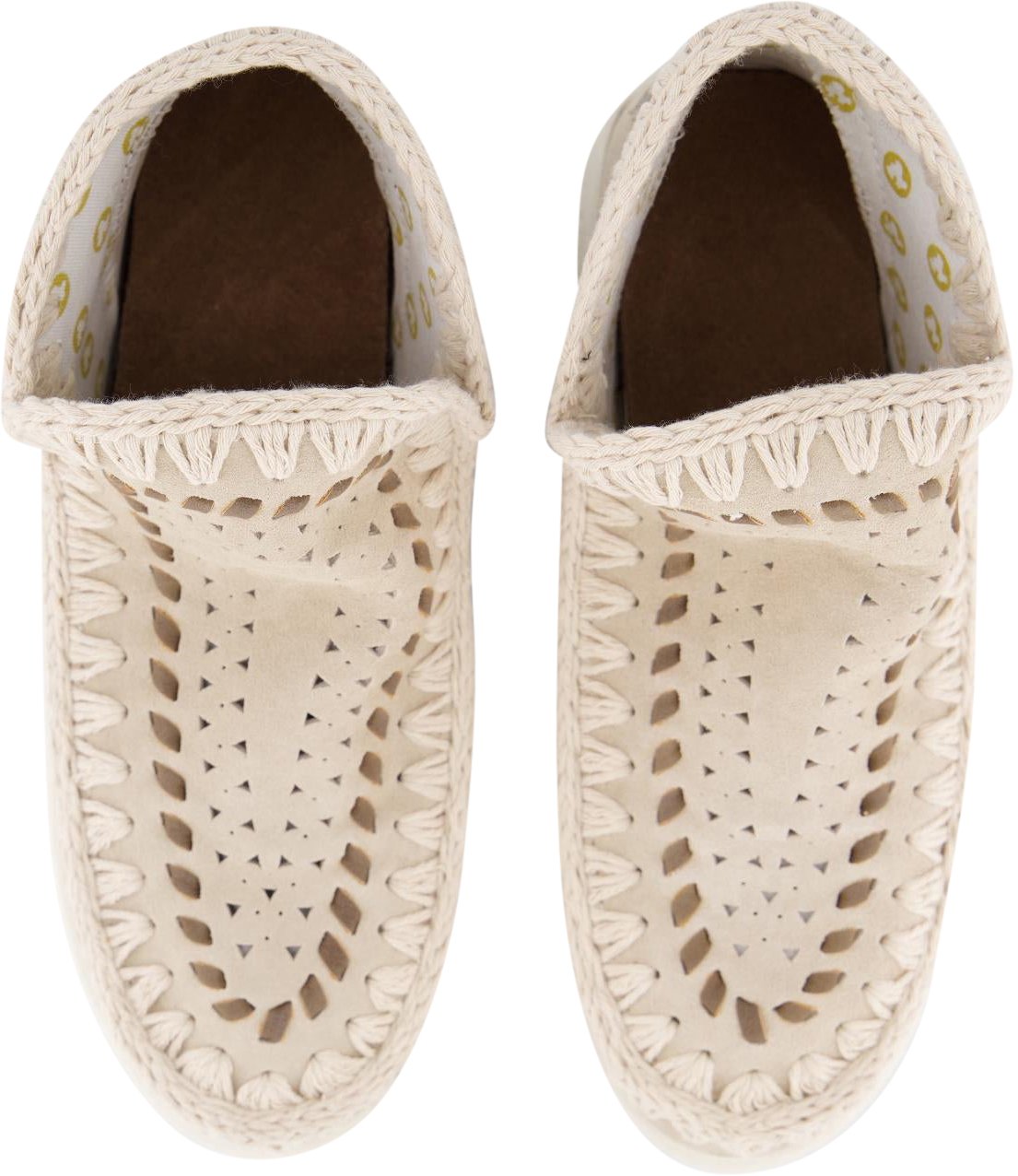 MOU Dames Summer Eskimo Sneaker Chalk Beige