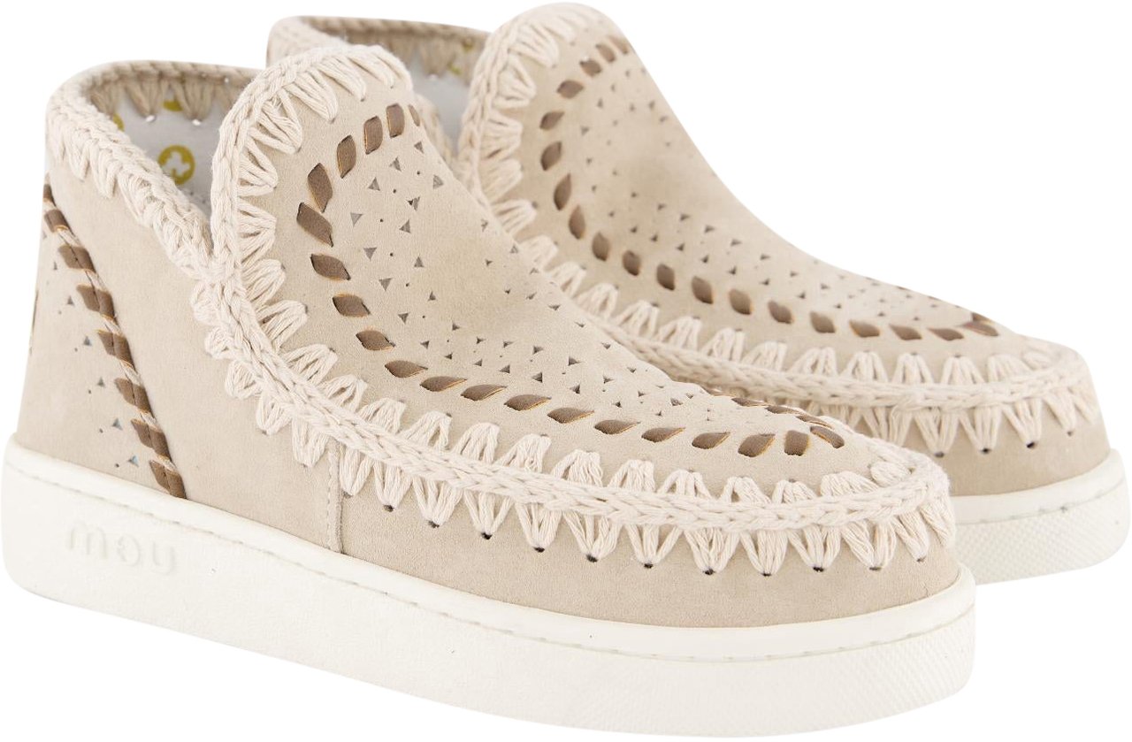 MOU Dames Summer Eskimo Sneaker Chalk Beige