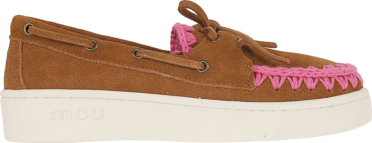 MOU Summer sneaker in suede Maroon