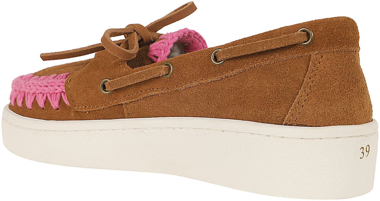 MOU Summer sneaker in suede Maroon
