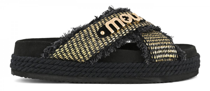 MOU Sandals Black Zwart