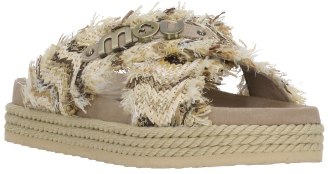 MOU Sandals Beige Beige