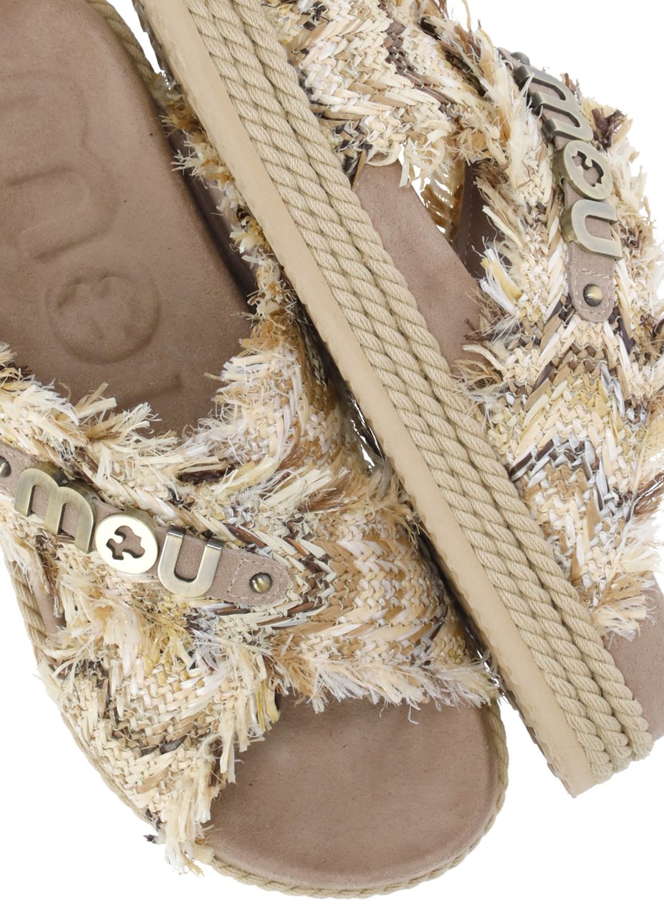 MOU Sandals Beige Beige