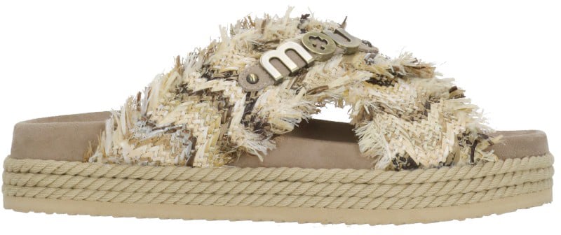 MOU Sandals Beige Beige