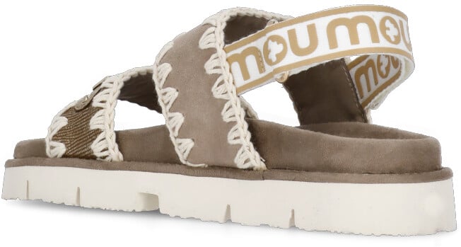 MOU Sandals Grey Taupe