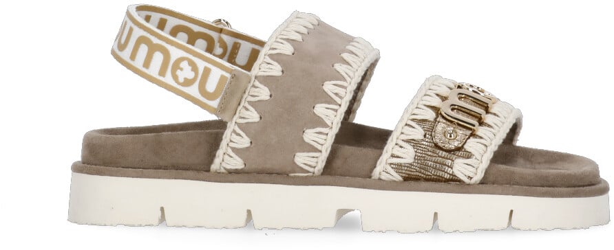 MOU Sandals Grey Taupe
