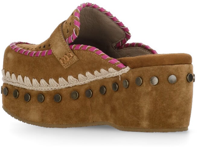 MOU Sandals Brown Beige