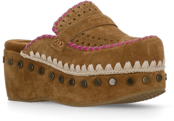 MOU Sandals Brown Beige