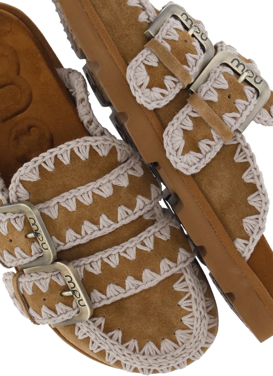 MOU Sandals Brown Beige