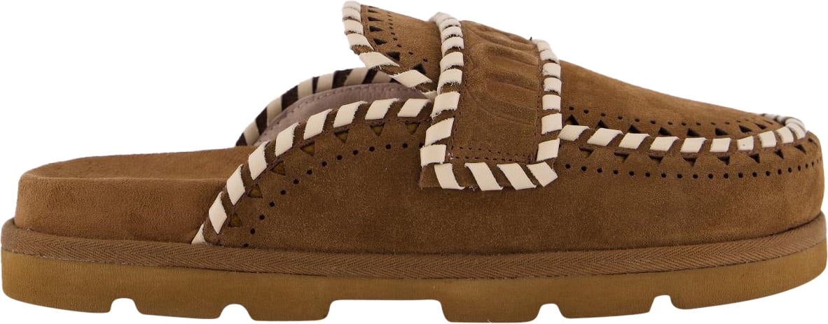MOU Dames Low Bio Sabot NutBrown Bruin