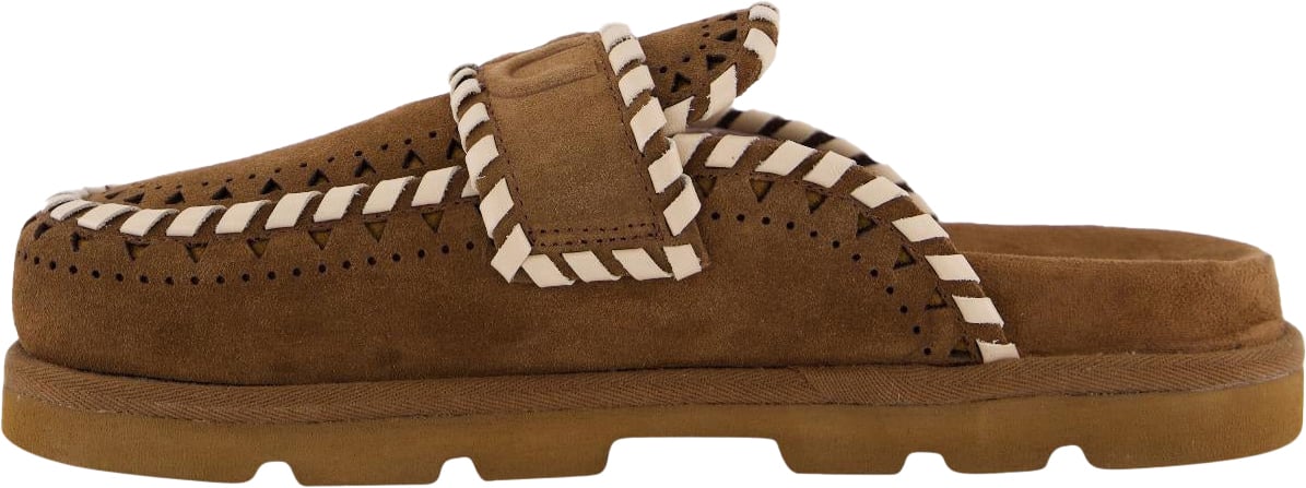 MOU Dames Low Bio Sabot NutBrown Bruin