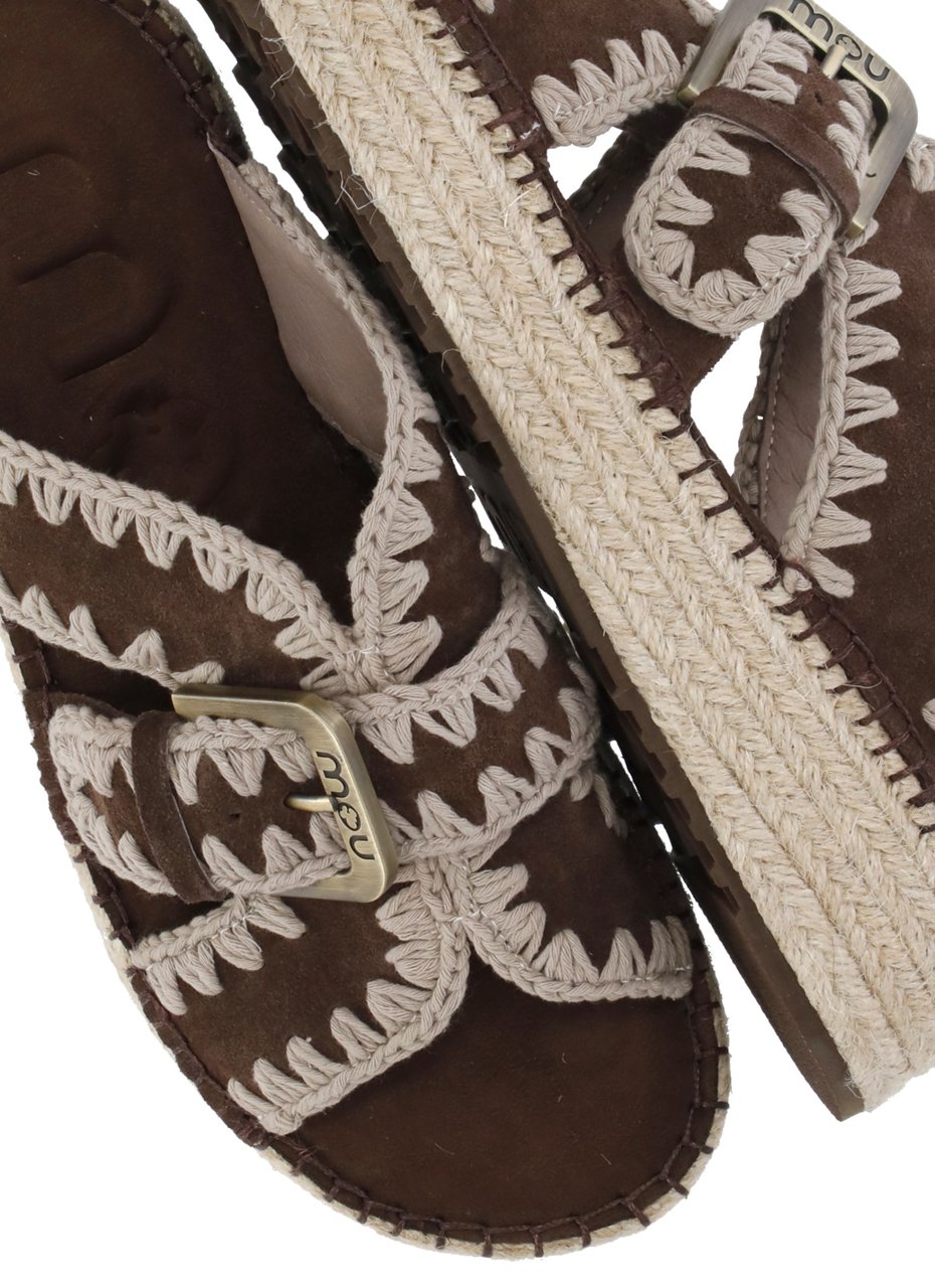 MOU Sandals Brown Bruin