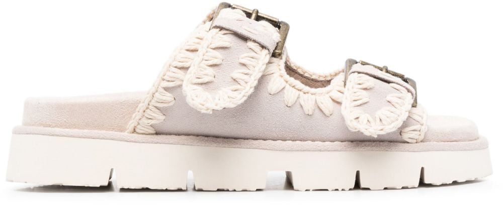 MOU Sandals Beige Beige