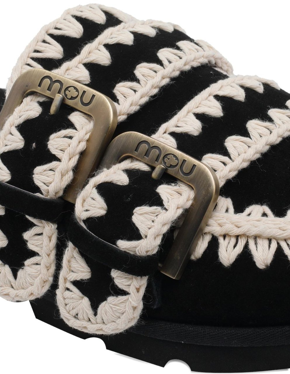 MOU Sandals Black Zwart