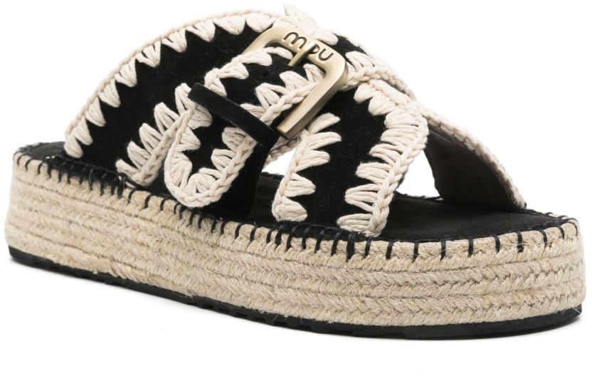 MOU Sandals Black Zwart