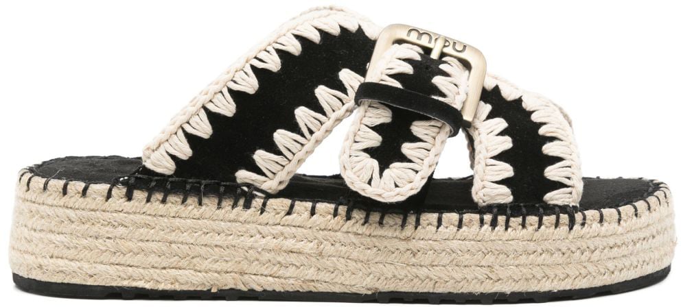 MOU Sandals Black Zwart