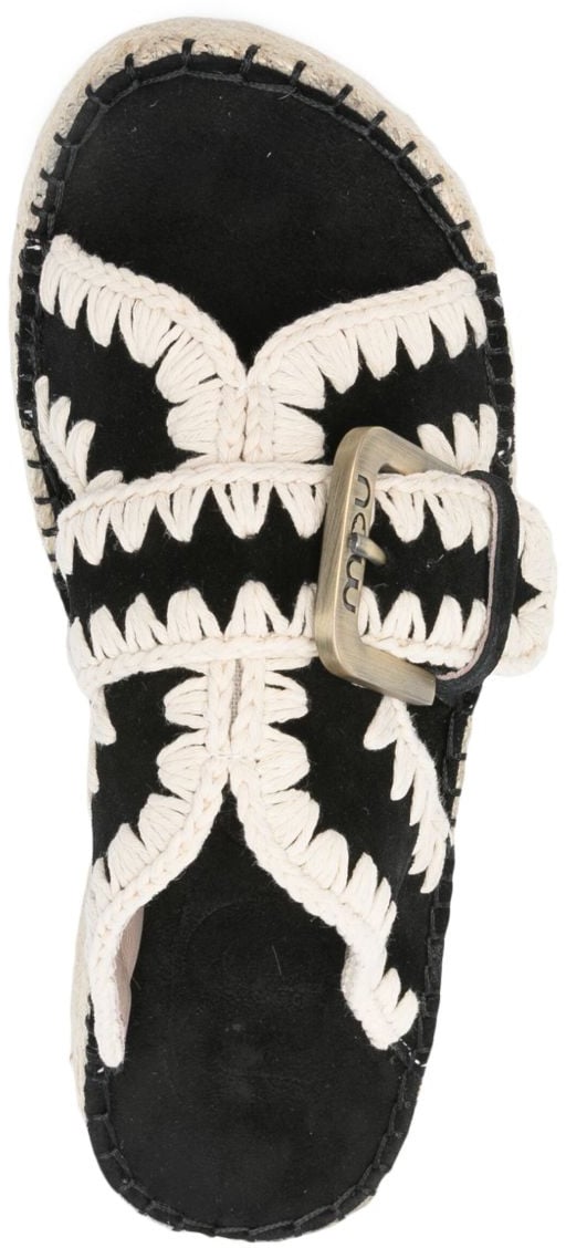 MOU Sandals Black Zwart