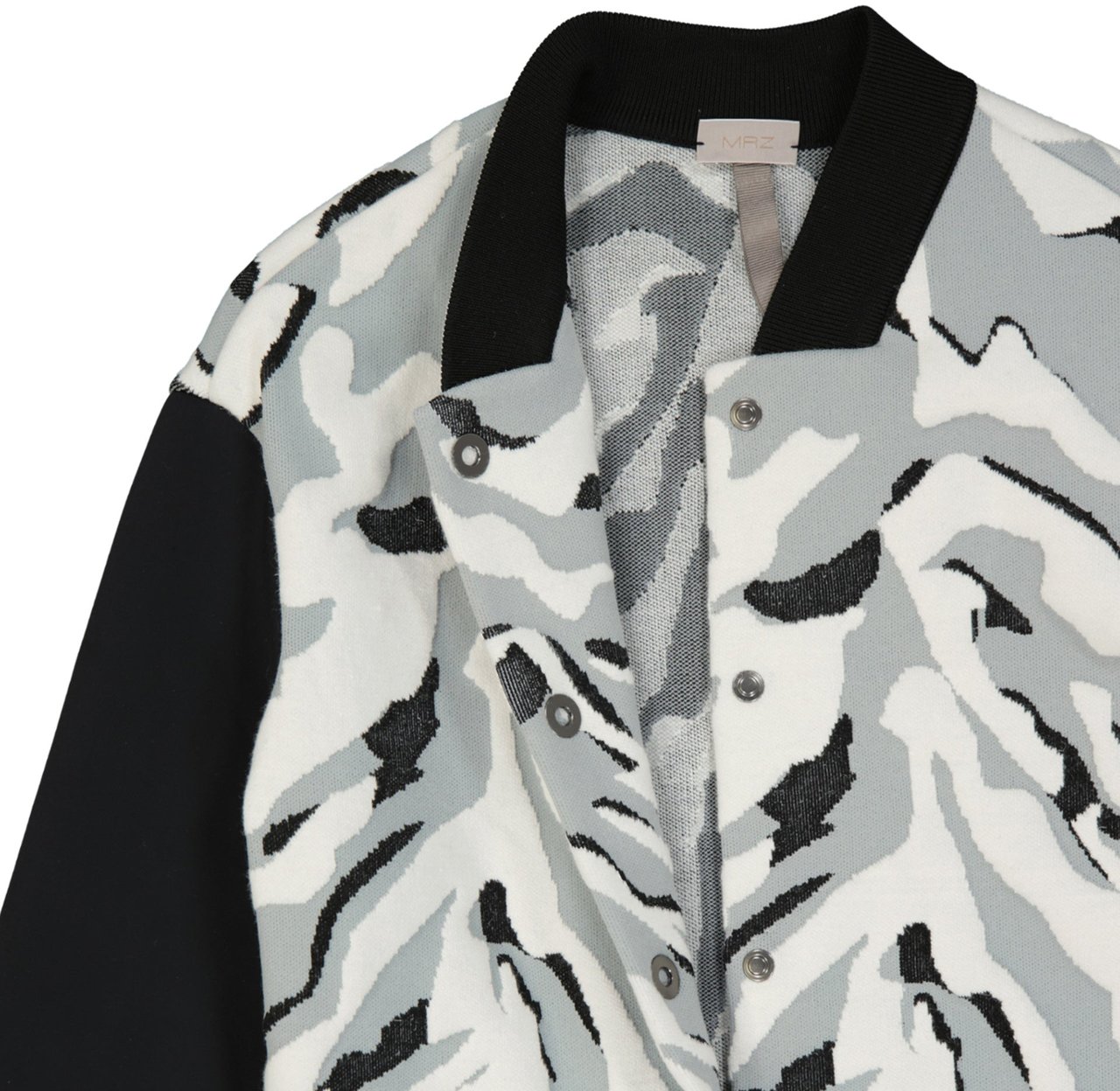 MRZ Wool Blend Coat Grijs
