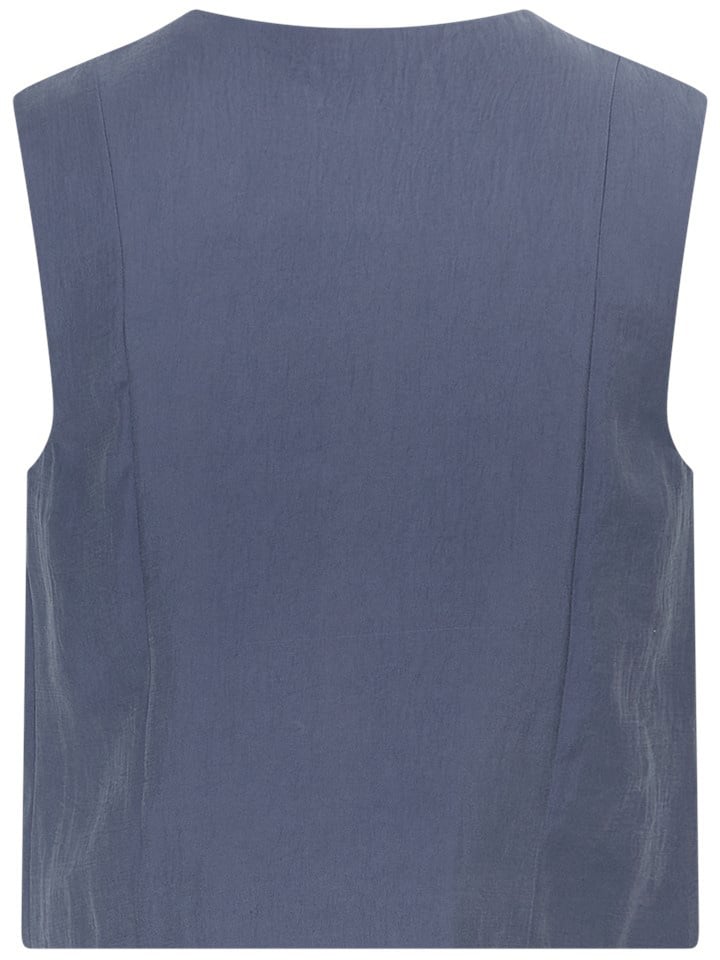 MSCH Copenhagen MOSS COPENHAGEN - Frode Waistcoat - 19661 - Vintage Indigo Blauw