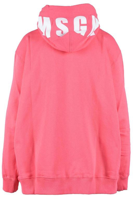 MSGM Multicolor Cotton Hoodie Divers