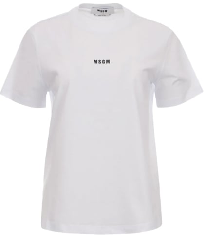MSGM T-Shirts And Polos White Wit