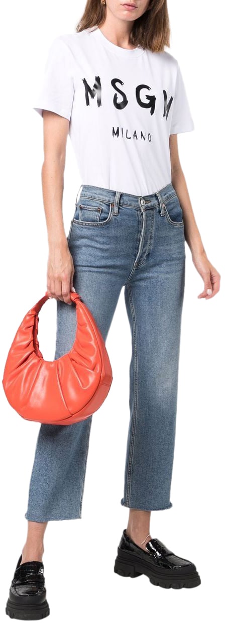 MSGM t-shirt white Wit