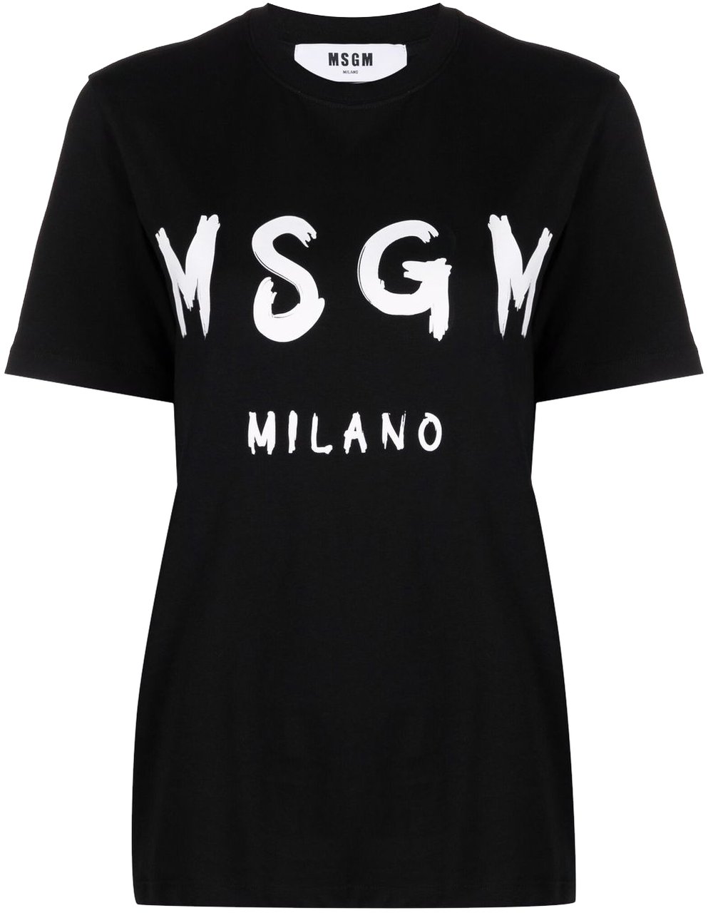 MSGM t-shirt black Zwart