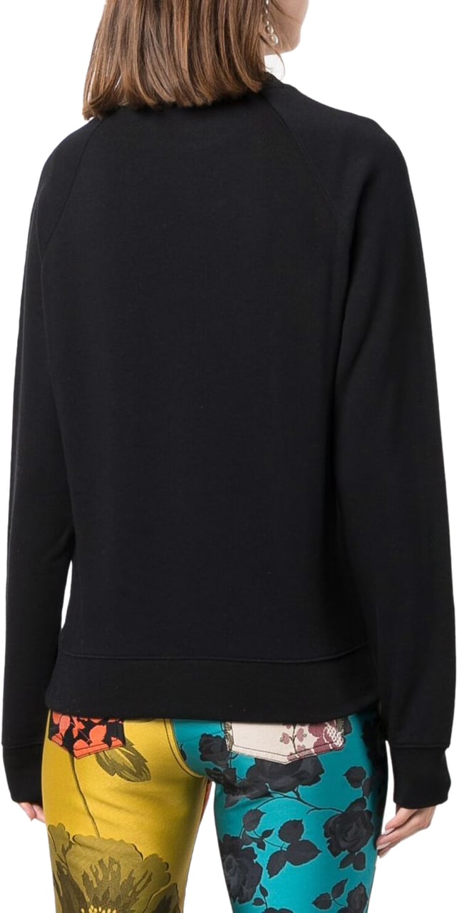 MSGM sweatshirt black Zwart
