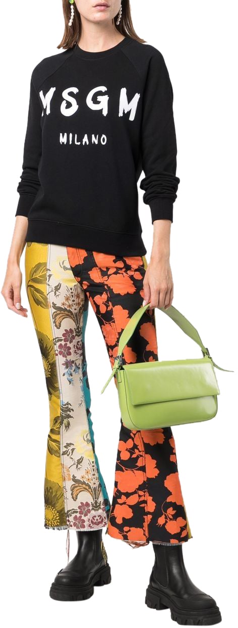 MSGM sweatshirt black Zwart