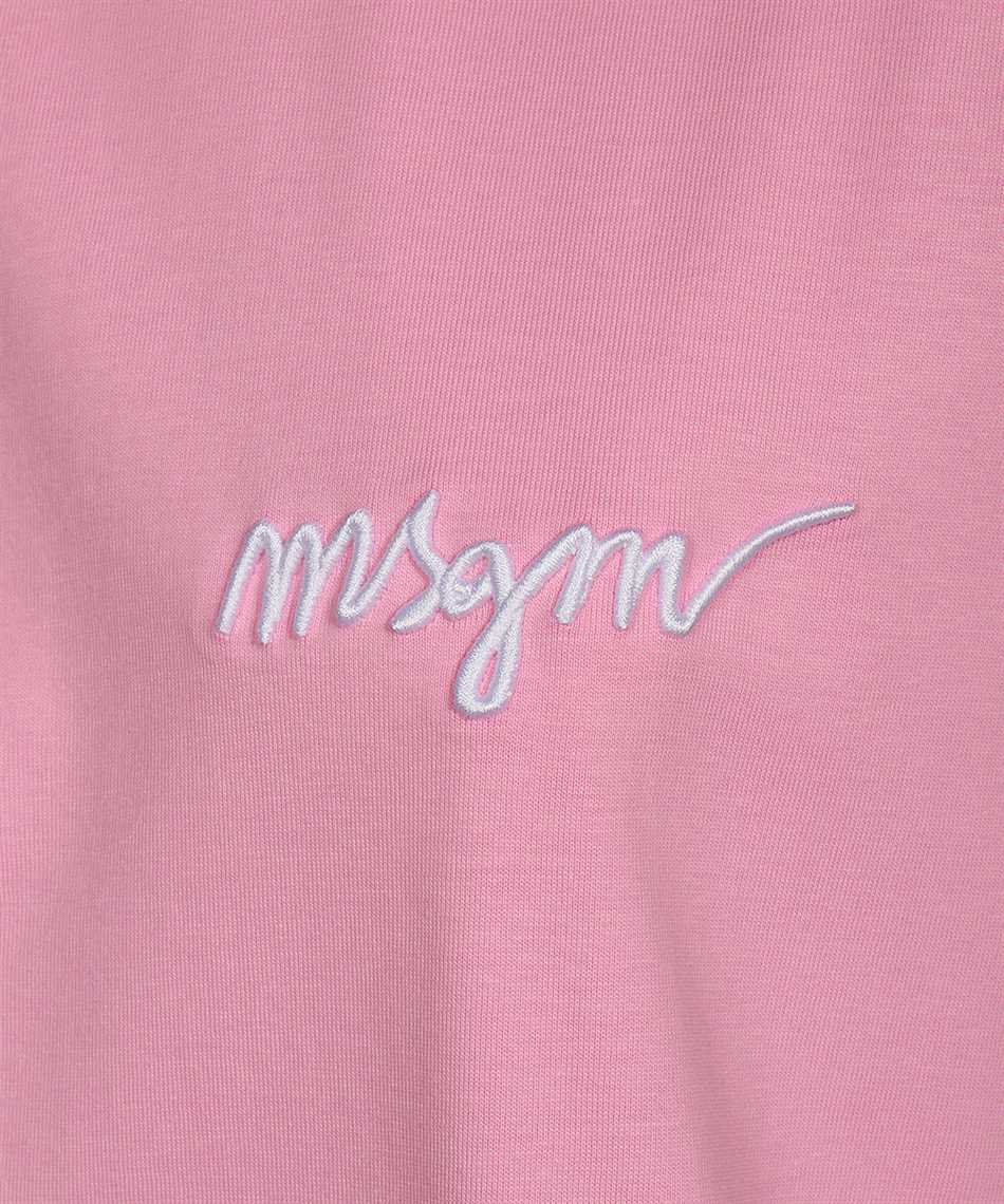 MSGM Cotton T-shirt Roze